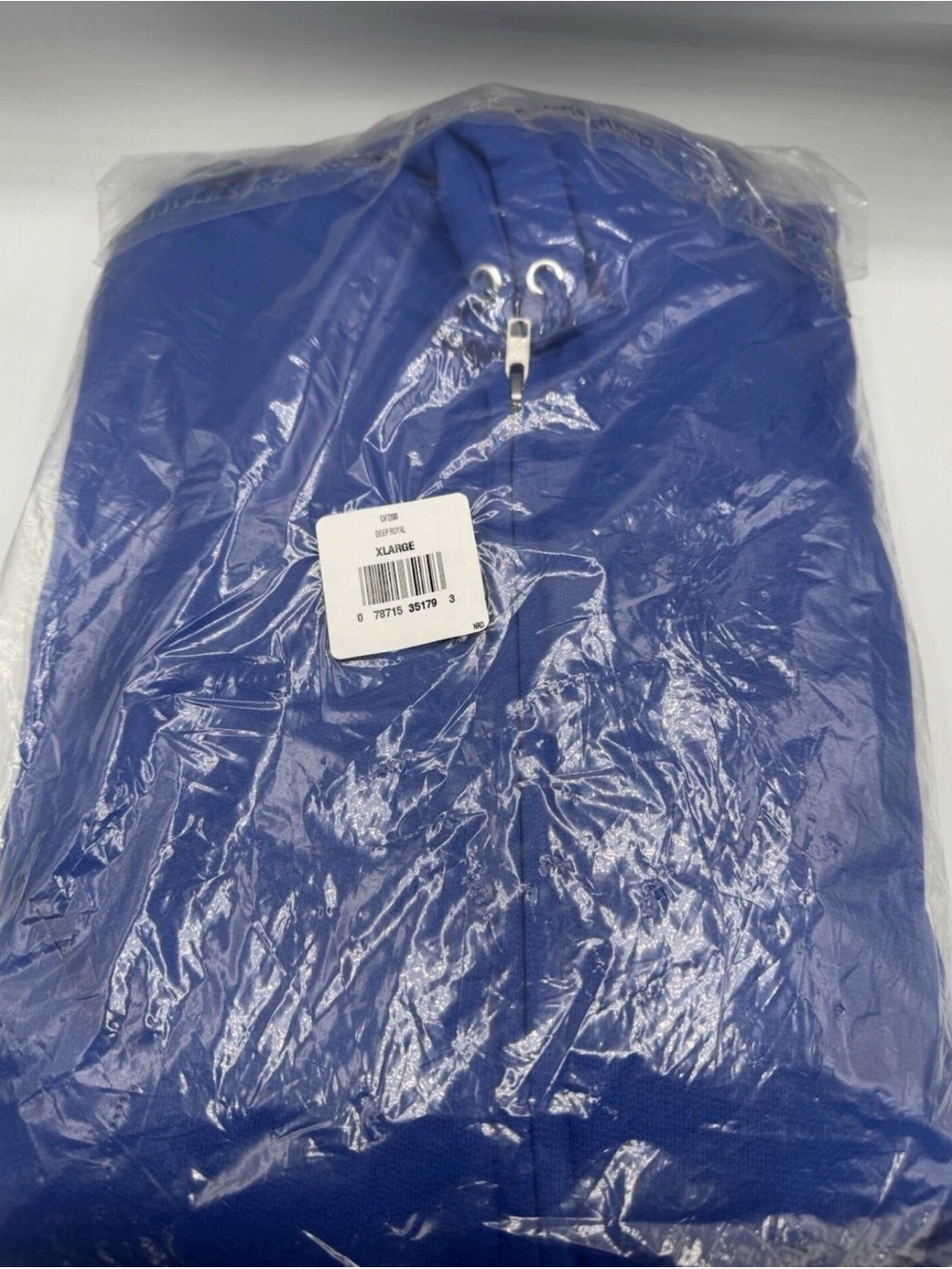 Men's Heavyweight Zip Up Hoodie Jacket Cotton Full Zipper Hooded Sweatshirt XL